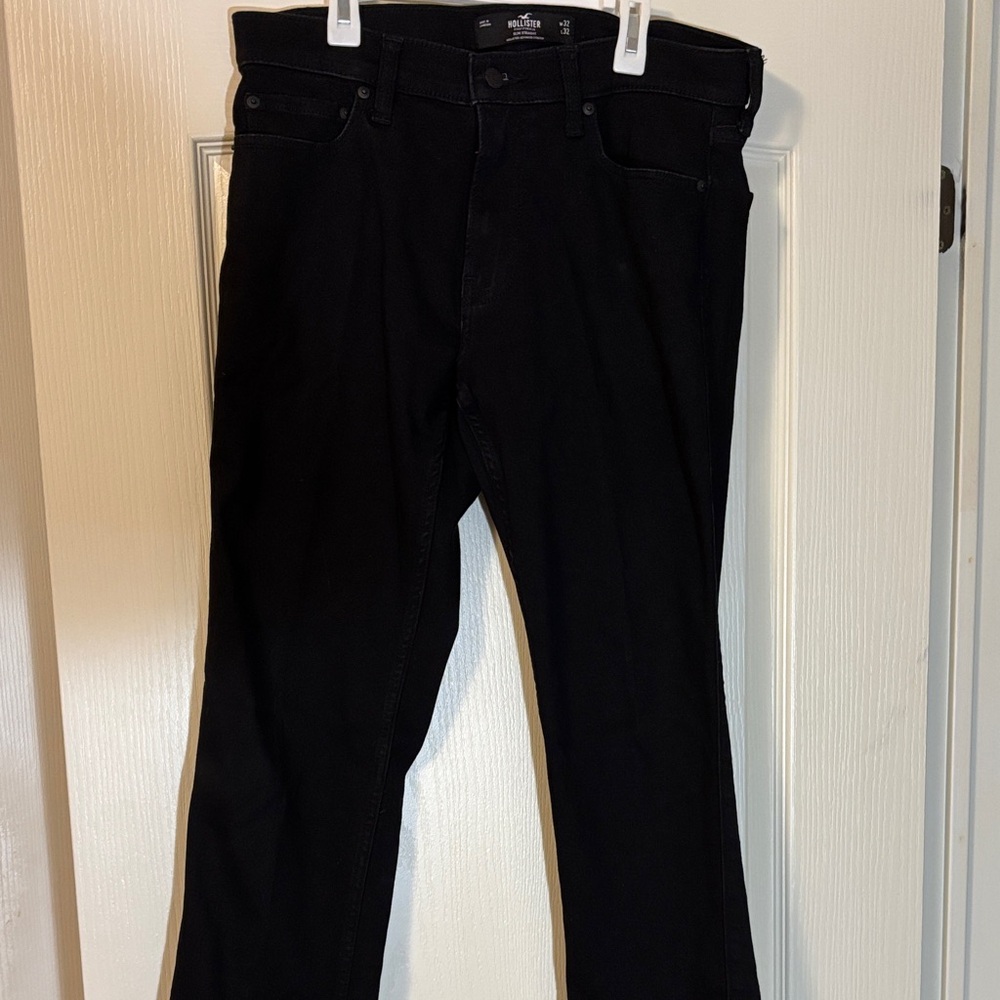 Hollister Men's Slim Black Jeans